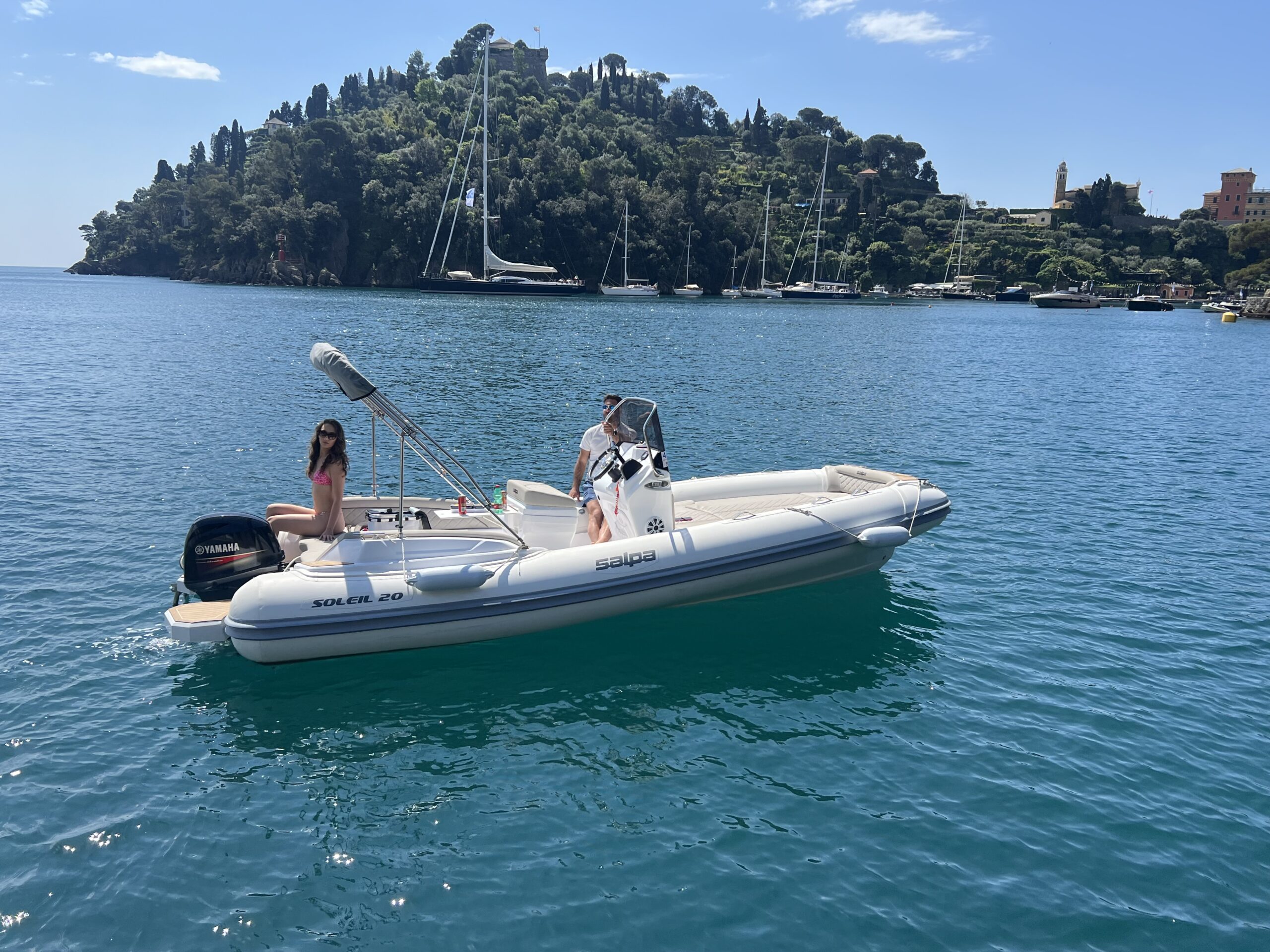 Portofino et San Fruttuoso en bateau
